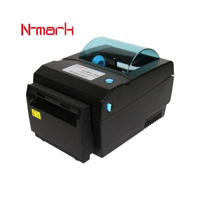 China Black N-Mark Adhesive Barcode Sticker Shipping 4 Inch Care Barcode Sticker Printer qr code thermal label printer for sale