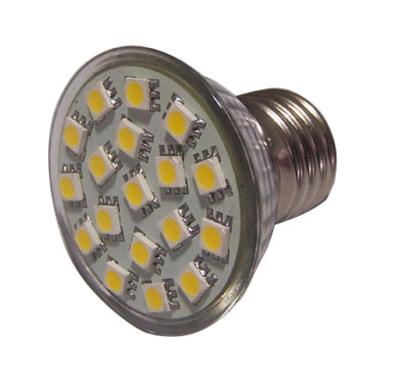 China E27 18 leds 5050SMD 3W LED spot light glass spot bulb light home light for sale