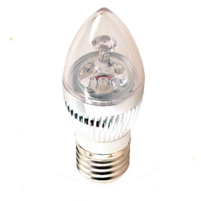 China High power LED global bulb candle light 3W for sale