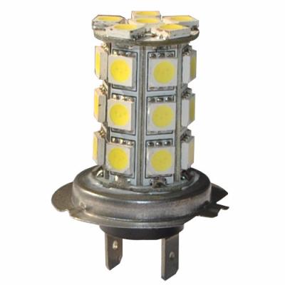 China High power auto bulbs led fog light H7 27SMD5050 DC12V best price for sale