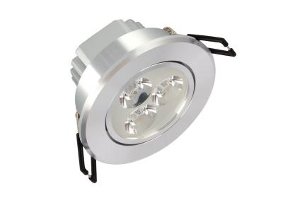 China CE Rohs approved made in china 3W high power recessed round LED down light for sale