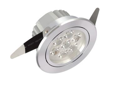 China CE Rohs approved made in china 7W high power recessed round LED down light for sale