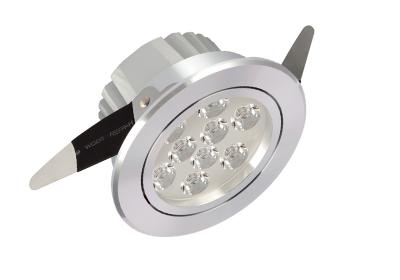 China CE Rohs approved made in china 9W high power recessed round LED down light for sale