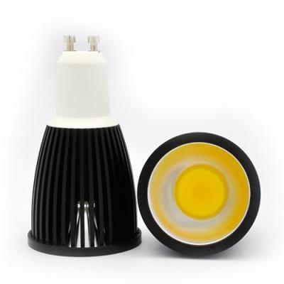 China 3000k Alimunum 5W GU10 COB LED Spot light MR16 spot light 220v AC for sale