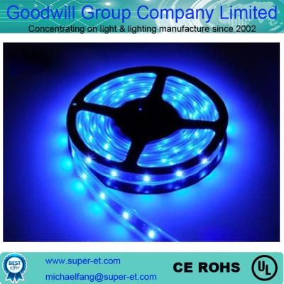 Китай 12V DC flexible waterproop IP65 SMD3528 blue Epistar LED Strip Lights продается