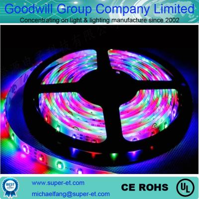 Китай 12V DC flexible waterproop IP65 remote RGB LED Strip Lights продается