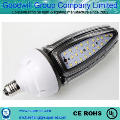 China New design 2017 E27 waterproof LED corn light 30w made in China IP65 3 year warranty for sale