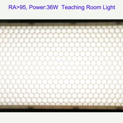 China Ra95 36w AC220v AC110V Honeycomb Design Anti-glare Led Light for Teaching Room Lamp for sale