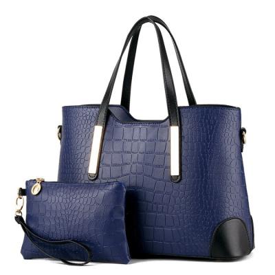 China 2022 New Arrival High Quality Unique Cheap Woman Ladies Set Bags Handbag PU Leather for sale