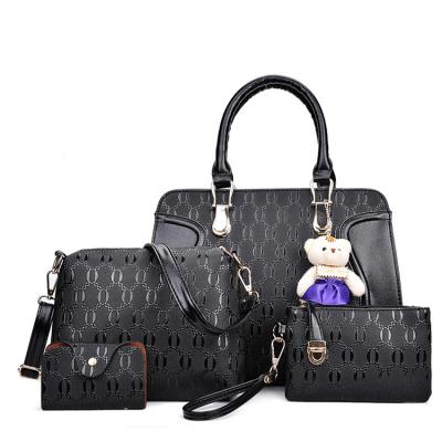 China 2022 High Quality Women Handbags Set Handbags 4 Pcs for sale