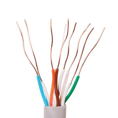 China High Quality Multimedia Computer / Cabling System / Computer Use RJ45 Connector PVC Jacket Copper Wire Cat 5e 6 cat5e cat6 UTP FTP Indoor Network Cable Patch Cord for sale