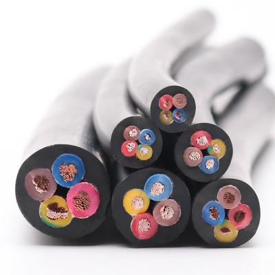 China High quality construction 300 300V RVV/RVV4/RVVP shielded 2*1.0, 3*2.5, 4*2.5 power cable for sale