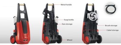 China Metal Handle High Pressure Washer / High Pressure Car Cleaner With CE Certificate for sale