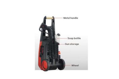 China 1800w Metal Handle High Pressure Washer 125 Bar Max Pressure , 31.0*33.5*54.5cm for sale