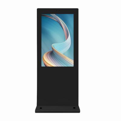 China Floor stand digital signage advertising android touchscreen monitor cell phone charging kiosk for sale