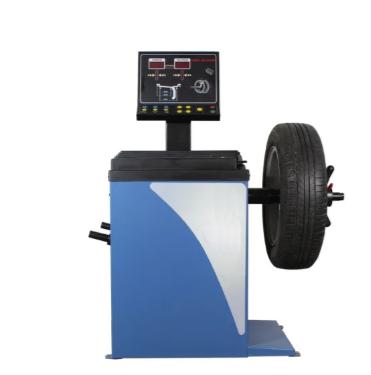 China Tire Workshop Wheel Balancer LIBA Auto Garage Workshop Equipment Wheel Alignment Balancing Machine For Sale for sale