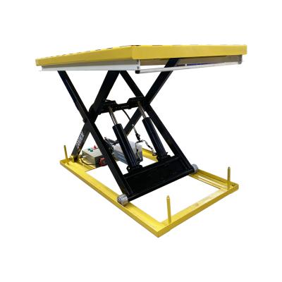 China Widely Lift Table LIBA Stationary Hydraulic Electric Scissor Mini Manual Scissor Lift Work Platform For Sale for sale