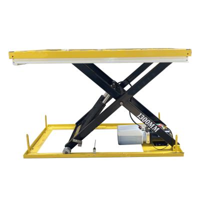 China Widely LIBA 2000kg Hydraulic Lift Portable Platform Small Manual Scissor Lift Table For Sale for sale