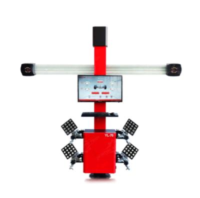 China XiangHong New Design Advanced Wheel Aligner 1HD 3D Cameras Wheel Aligner 4 Wheel Aligner Machine With Auto Lift Beam XH-DWDYL-76 for sale