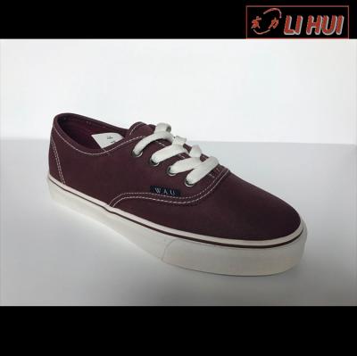 China Cotton fabric/canvas/mens casual dress shoes custom made high quality canvas rubber cheap from china for sale