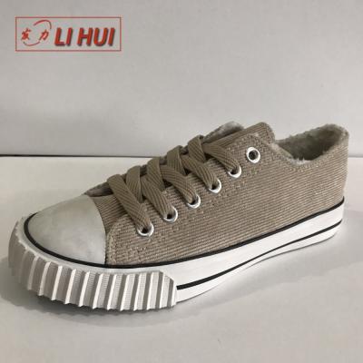 China cotton fabric/canvas/ladies rubber hot selling shoes/cheap canvas shoe/women casual shoes for sale