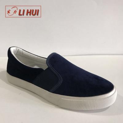 China Cotton Fabric/Canvas/New Rubber Cheaper Casual Slip On Loafers Comfort Flat Canvas Shoes Women for sale