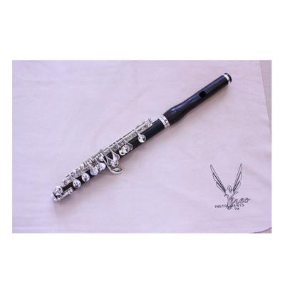 China Factory Supply Other Color Flauta Small Flute Silver Piccolo Nickel Plated Silver for sale