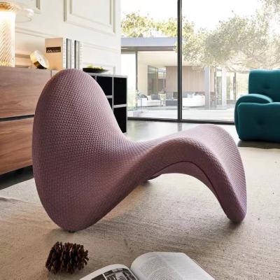 China Modern Comfortable Sofa Chair Furniture (Other) Nordic Adjustable Single Sofa Chair Black Recliner Chair Living Room Modern Comfortable Wholesale for sale