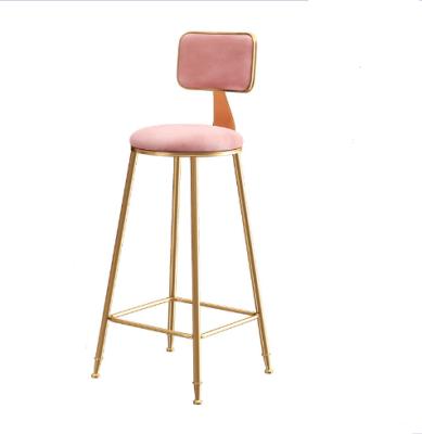 China High Quality Comfortable Modern Stools Bar Chair With Stainless Steel Support Umpire Chair For Bar Velvet Table Chairs Counter Elegant for sale