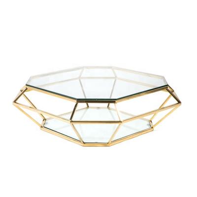 China Minimalist coffee table marble side top (height) Nordic adjustable coffee table round glass centerpiece living room coffee table for sale