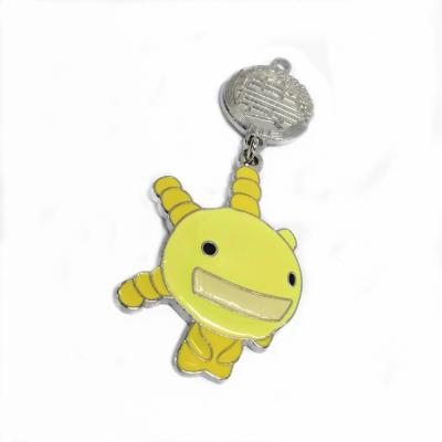 China Custom Printing Popular Metal Keychains Logo Gift and Decoration Die Cut Key Chain for sale