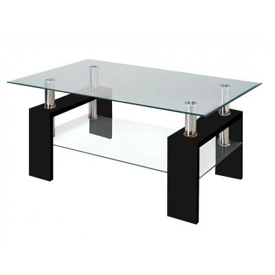 China Customized Japanese market and Korea high market hot sale modern glossy MDF glass coffee table for sale