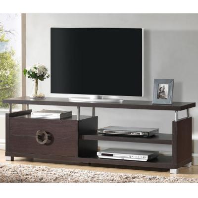 China Customized Modern Living Room Furniture Wooden TV Shelf for sale