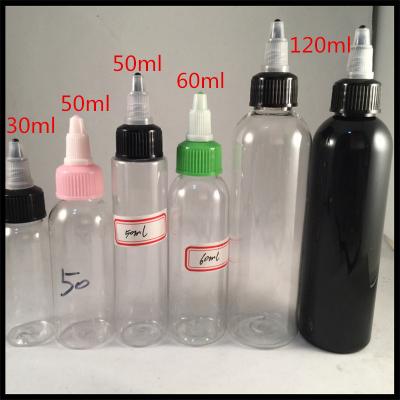 China 60ml PET unicorn bottle E Liquid bottle with twist cap or childproof cap for sale