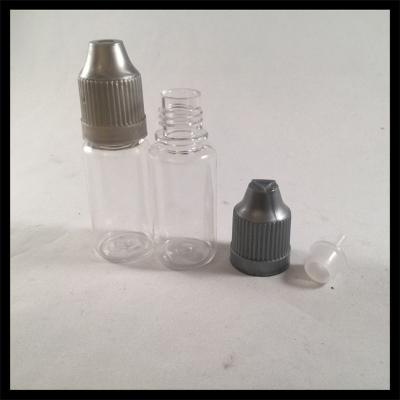 China 10ml Plastic Bottles E Liquid Bottle With Childproof Bottle Cap And Long Thin Tips Dropper For E Cig for sale