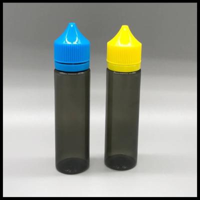 China 60ml Black Chubby Gorilla Bottles With Childproof Tamper Cap And Long Thin Tip Dropper Unicorn Bottles for sale