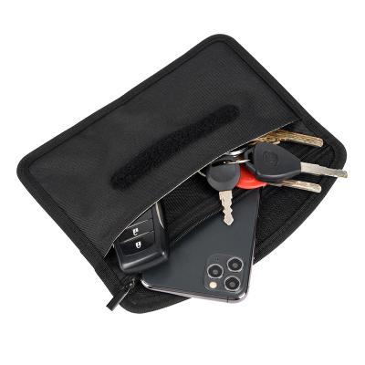 China Fashion Wallet Phone Case Faraday Anti-Spy GPS RFID Anti-Tracking Bag Blocking Bag Shield Cage Pocket Wallet Phone Case for sale