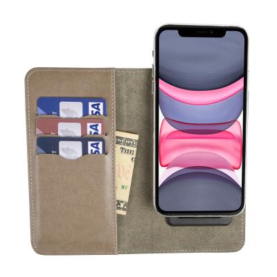 China Wholesale Mobile Phone Flip Leather Wallet Case Universal Fashion Wallet Phone Case Factory Card Holder for sale