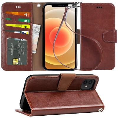 China 100% Eco-Friendly Phone Case For iPhone 6 7 8 Plus Pro Max Mobile Accessories Cell Cover Amazon High Quality Personal Leather Flip Case Strap Wallet 11 12 for sale