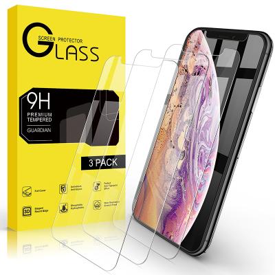 China 0.33 mm 2.5D Anti-fingerprint Ultra-thin High Transparency Tempered Glass Screen Protector For Mobile iPhone for sale