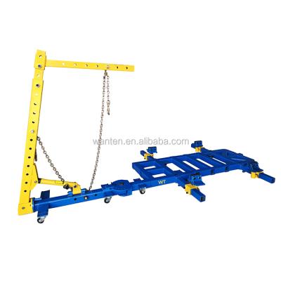 China Mini frame machines /portable auto body shop repair machine /small collision puller system car bench for sale 3T for sale