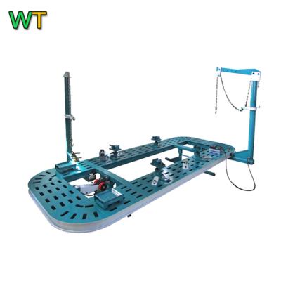 China WEIGHT WT-400 CE Approved Automatic Chassis Machine With TWO TRACTION POSTS 3.5T for sale