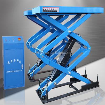 China cheap price CE certificate inground car scissor lift for sale 3000kg for sale