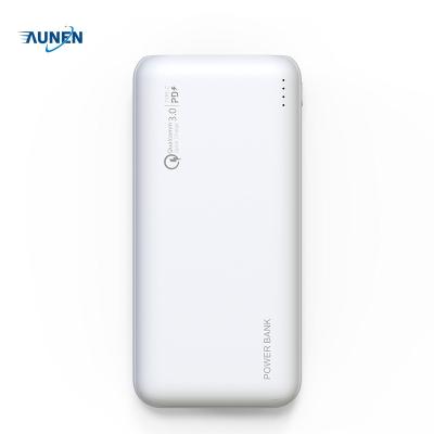 China Support Custom Fast Charging Cute Palladium Mobile Charger 20000mah Fast Charging Portable Power Bank for sale