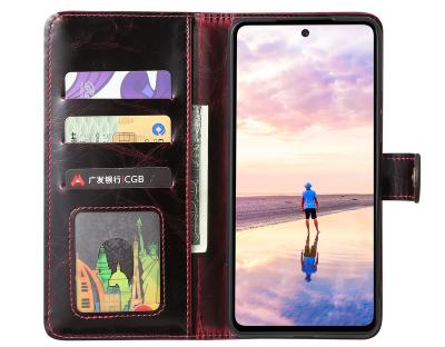 China Shockproof For Samsung A72 5G A72 4G Wallet Case Leather Cover With Payment Card Slot Zipper Stand Kickstand TPU Soft Phone Holder for sale