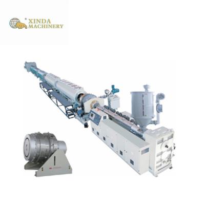 China The drain xingda malleable pe 450mm germany hdpe pipe production line price for sale