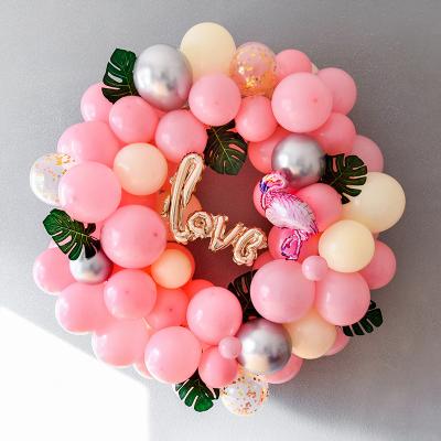 China Creative Proposal Valentine's Day Decoration Room Decoration Love Balloon Garland Romantic Wedding Festival Props Stage Layout for sale