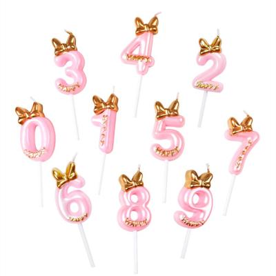 China Originality Number Wax Candle Party, Birthday, Creative Wedding Party Arrangements Originality Party Candle for sale