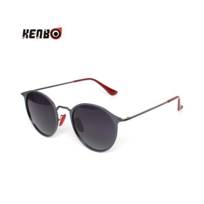 China Custom Polarized Women Metal Sun Glasses Kenbo Fashion Round Sunglasses Men High Quality Sun Glasses Men for sale