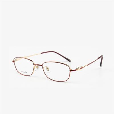 China For Reading Glass Kenbo Eyewear Small Square Glass Frames Eyewear Optical Titanium 2021 Optical Glasses for sale